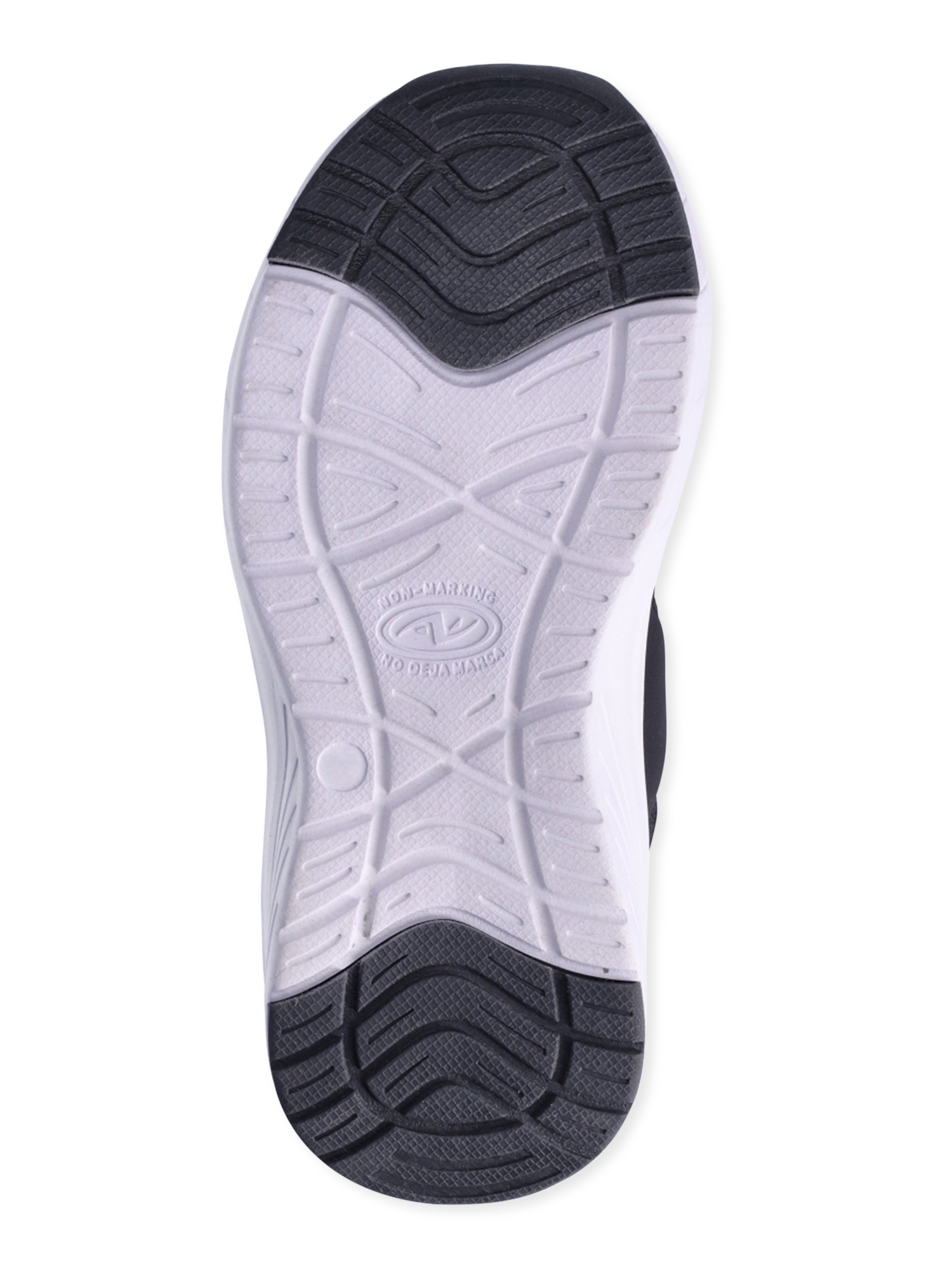 Athletic Works Boys Z-Strap Athletic Sneakers, Black photo 4