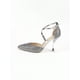 thumbnail image 3 of Women'S High Heels, New Single Shoes With Fine Heels, Pointed Toe Silver Wedding Shoes, Double Wearing Halftoe Sandals, Cross Strap Hollow Out Slipper, 3 of 5