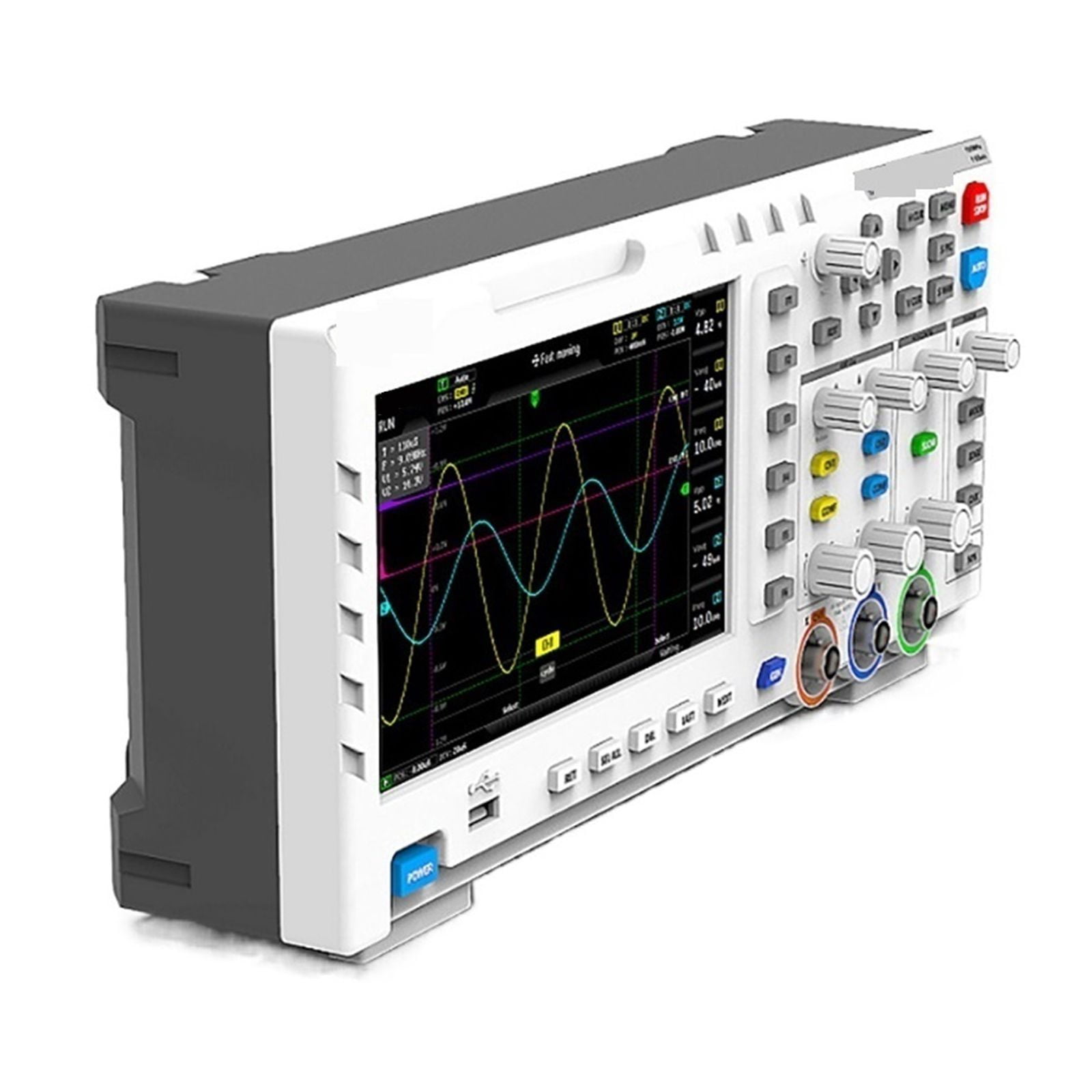 USB Digital Oscilloscope 1014D 2 In 1 Dual Channel Input Signal Generator 1GSa/s Sampling Rate 100MHz* 2 Ana-log Bandwidth ,Professional Designed