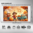 thumbnail image 2 of Autumn Theme Fall Banner Pumpkin Design Fall Decoration for Harvest Festival Outdoor Display Seasonal Gathering Thanksgiving Celebration, 2 of 9