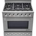 thumbnail image 6 of NXR 36" Stainless Steel Gas Range with 5.5 cu. ft. Convection Oven & Under Cabinet Hood Bundle SC3611 RH3601, 6 of 8
