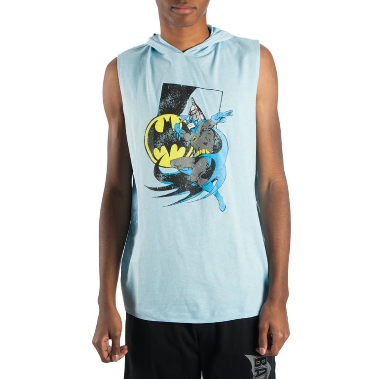 Batman sleeveless hoodie new arrivals