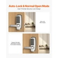 thumbnail image 5 of VEVOR Mechanical Keyless Entry Door Lock, 14 Key Mechanical Door Lock with Keys, Mechanical Keypad Door Lock with Handle, Stainless Steel Waterproof Keyless Gate Lock, for Home Office Outdoor Garage, 5 of 9