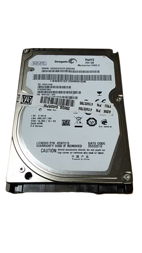 Seagate Momentus 5400.2 40 GB IDE PATA 5400RPM Internal 2.5" ST94813A Hard Drive 