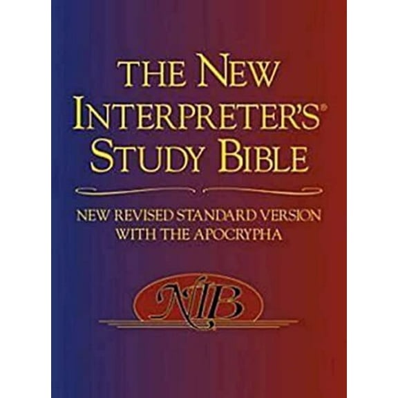 Pre-Owned New Interpreter's Study Bible-NRSV (Hardcover) 0687278325 9780687278329