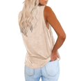 thumbnail image 2 of Sherrylily Women Tank Tops Crew Neck Sleeveless Casual Loose Fit Tee Shirts S-2XL, 2 of 7