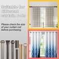 thumbnail image 4 of SPOKKI 6 PCS Aluminum Curtain Rod Brackets with Hardware - Durable & Easy Install, 4 of 9