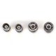 thumbnail image 1 of Adaptador Sma A Bnc, 4pcs Conector de Antena Conector Coaxial de Antena Cable Sma Macho A Bnc Hurbra Con Impedancia de 50 Ohmios para conector Bnc Macho/Hurbra A SMA Macho/Hurbra, 1 of 7