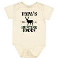 thumbnail image 3 of Inktastic Papa Hunting Buddy Bow Hunter Boys or Girls Baby Bodysuit, 3 of 5