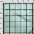 thumbnail image 2 of oneOone Georgette Viscose Fabric Madras Check Print Fabric By Yard 42 Inch Wide, 2 of 4