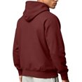 thumbnail image 6 of Ceisia Men Waffle Knit Stand Collar Full Zip Fleece Jacket Loose Fit Long Sleeve Pocket Daily Casual Outer Coat Gift, 6 of 9