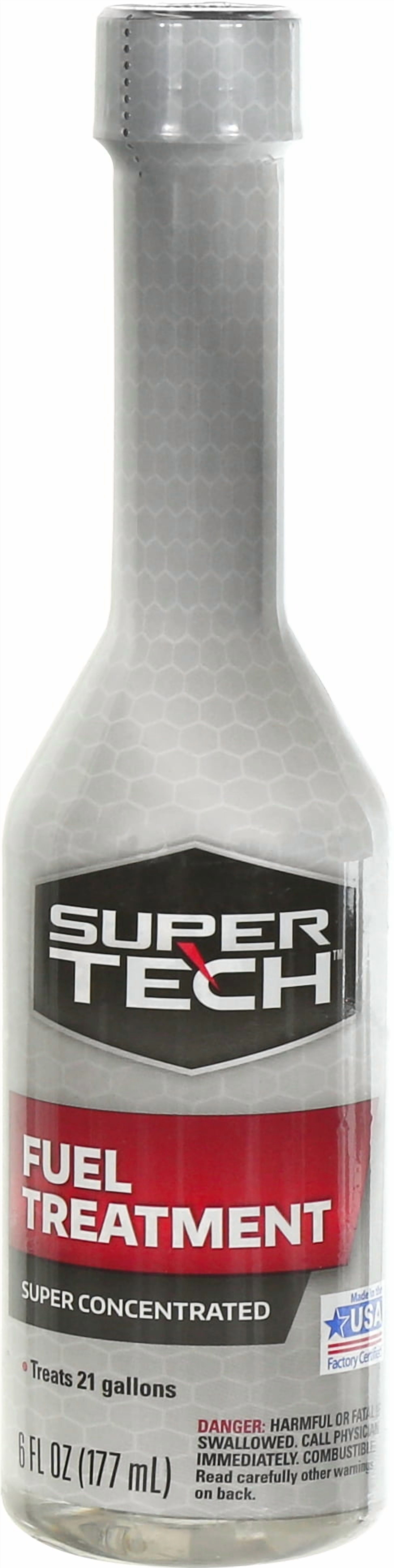 Super Tech Super Concentrated Fuel Treatment, 6 fl oz, Treats 21
