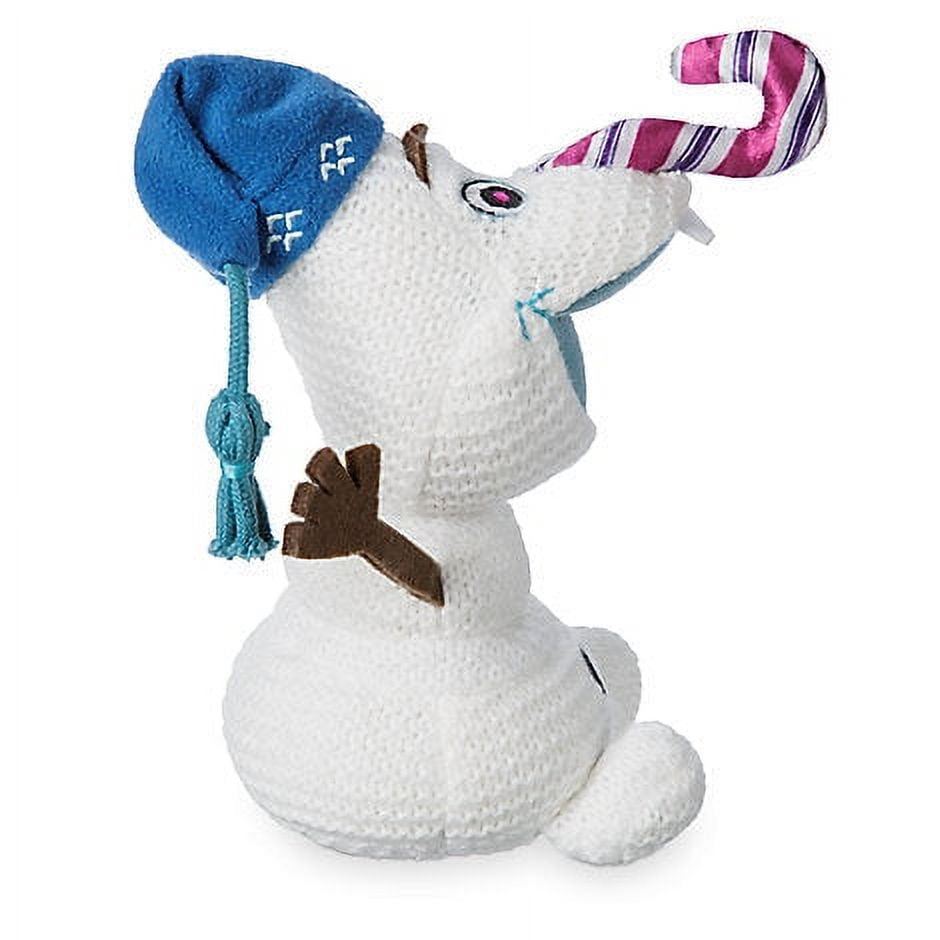 DISNEY Frozen's Olaf Plush with Rope Squeaky Dog Toy 
