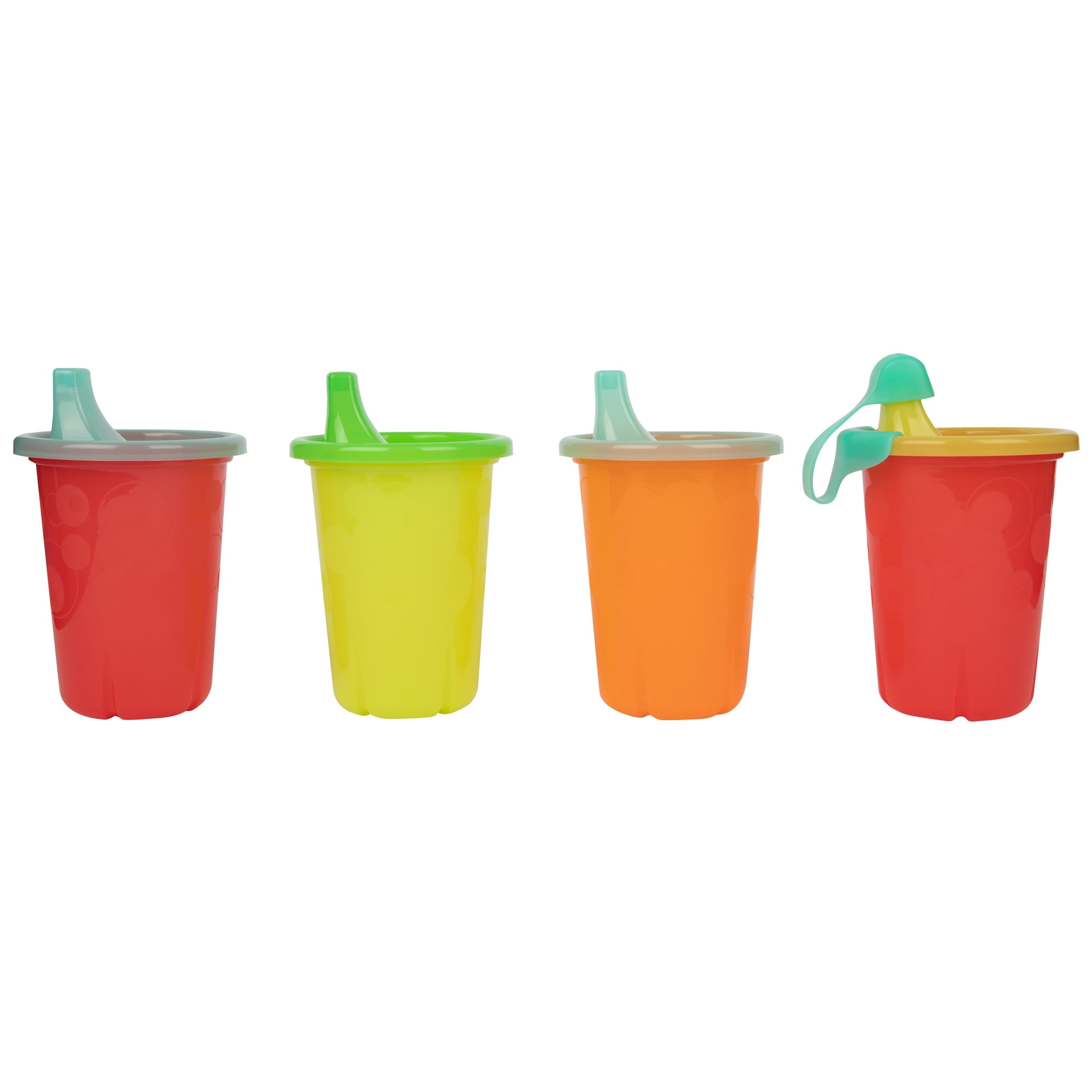 (2 pack) Take & Toss Sippy Cups, 10 oz  Toddler Cups – 4 Pack