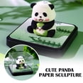 thumbnail image 3 of 3D Calendar 2026,3D Desk Calendar 2026 Tear Away Time Piece Calendar,3D Art Memo Pad Paper Sculpture Panda,2026 Tear Off Calendar DIY Decorative for Home Office, 3 of 10