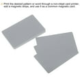 thumbnail image 4 of 20Pack Blank Cards 15mil Blank Credit Cards Plastic Cards Grey, 4 of 6