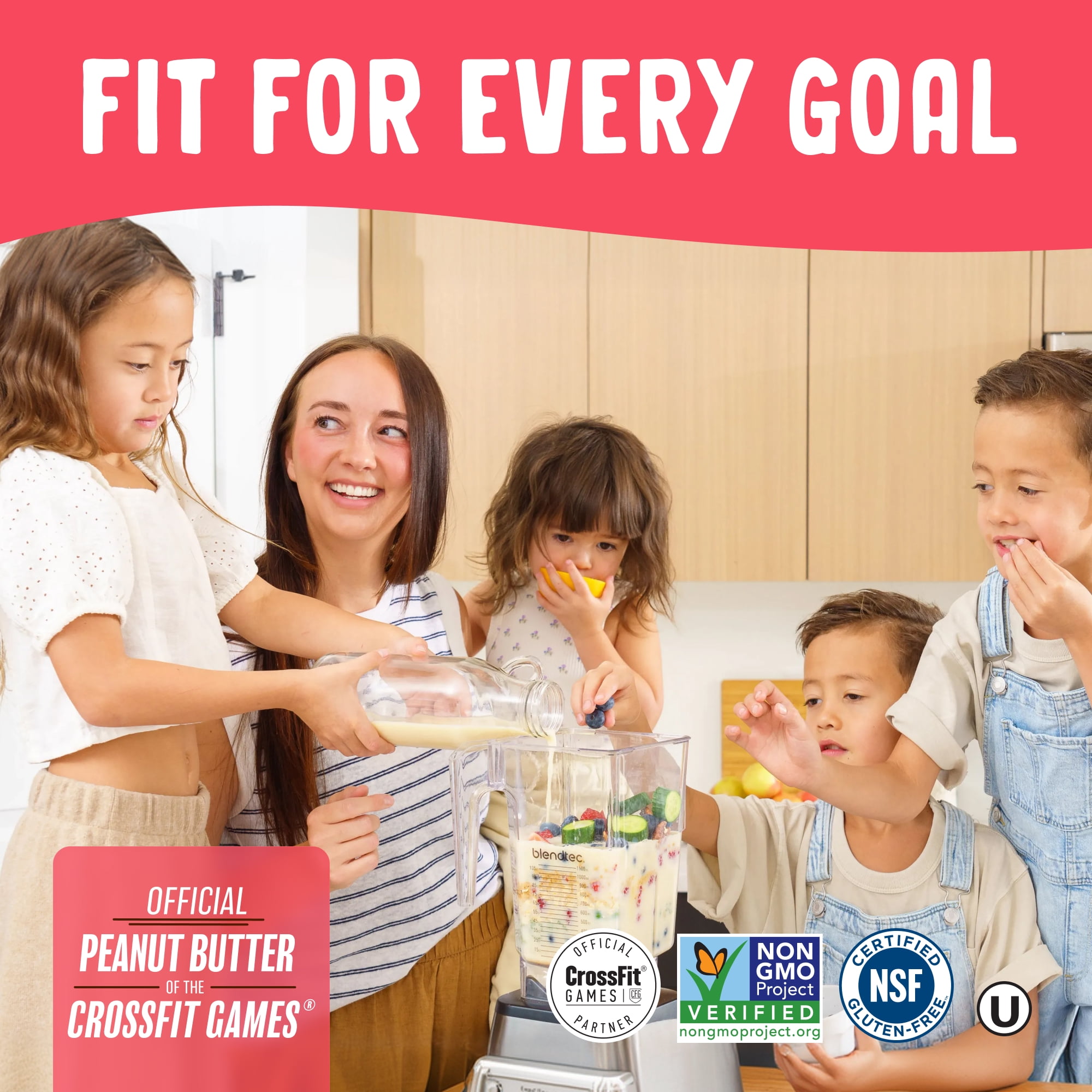 (2 pack) PBfit No Sugar Added Peanut Butter Powder, 8g Protein 9% DV, 13 oz