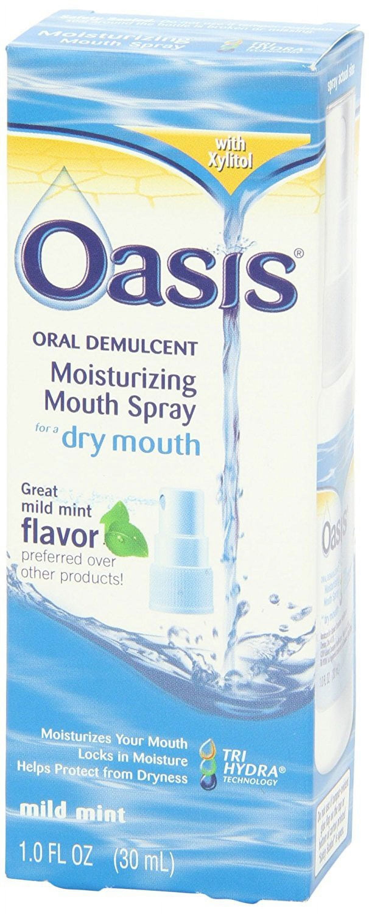 Oasis Moisturizing Mouth Spray Mild Mint 1 oz