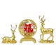 thumbnail image 2 of Juego de Figuras de Ciervos de la Suerte Estatua de Resina Tallada Exquisita Pintada a Mano Perfecta para Decoración del Hogar Estantería Soporte de TV Pasillo ANGGREK Otros, 2 of 8