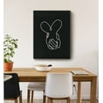thumbnail image 3 of Cavepop Canvas Print Wall Art - Hands Locked 18" x 24", 3 of 3