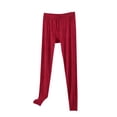 thumbnail image 2 of ylioge M-5X Plus Size Pajama Pants for Women Soft-Modal Casual Solid Color Elastic Waist Straight Leg Comfortable Loungewear Sleepwear Pajamas Pant, 2 of 5