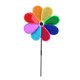 thumbnail image 2 of Molino de viento reflectante de colores para jardín | Estacas decorativas de 55 cm para exteriores | Repelente de aves giratorio de PVC impermeable | Adorno para patio, balcón, huerto y césped, 2 of 6