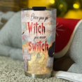 thumbnail image 4 of Halloween Tumbler with Lid Double Wall Tumbler 20oz Travel Coffee Mug, Once You Go Witch You Never Switch, Witch Tumbler, Pumpkim Tumbler, Black Cat Tumbler, 4 of 5