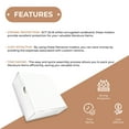thumbnail image 4 of SSBM 12 1/8" x 9 1/4" x 2" ECT-32B Deluxe White Literature Shipping Mailers 50/Case, 4 of 6