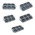 thumbnail image 2 of Inteprter Molde para hornear de gel de sílice y bandeja de hielo de silicona para bricolaje, con limpieza rápida y estructura flexible para Herramientas y accesorios para hornear tipo+4, 2 of 6
