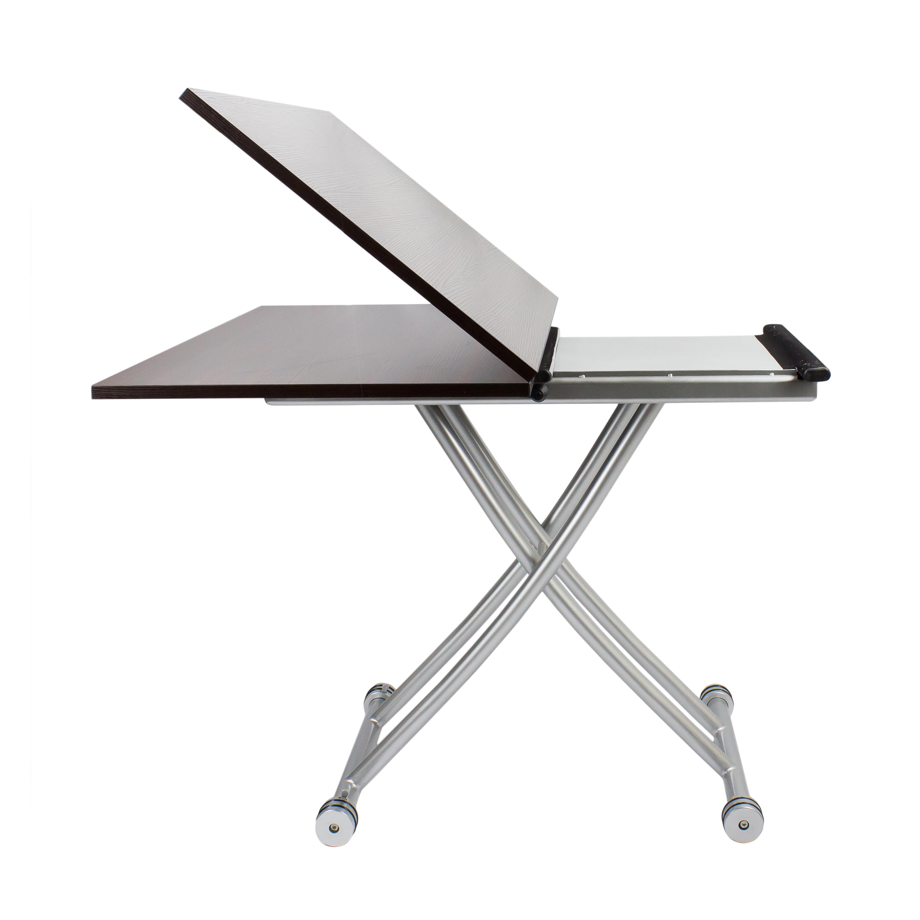 Transforming X Coffee And Dining Table In Walnut Finish Com