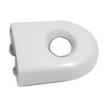 thumbnail image 3 of White Front Left Outside Door Handle Bezel Cover W/Keyhole For Versa 2007-2012, 3 of 5