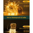 thumbnail image 3 of Guirnalda de hiedra artificial JACKYLED de 25 m con 200 guirnaldas de luces LED, 3 of 8