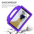 thumbnail image 4 of Dteck Kids Case For Samsung Galaxy Tab A 8.0 2019 Model SM-T290 T295 T297, Light Weight EVA Kids-Friendly Shockproof Handle Case Kickstand Protective Cover, Purple, 4 of 6
