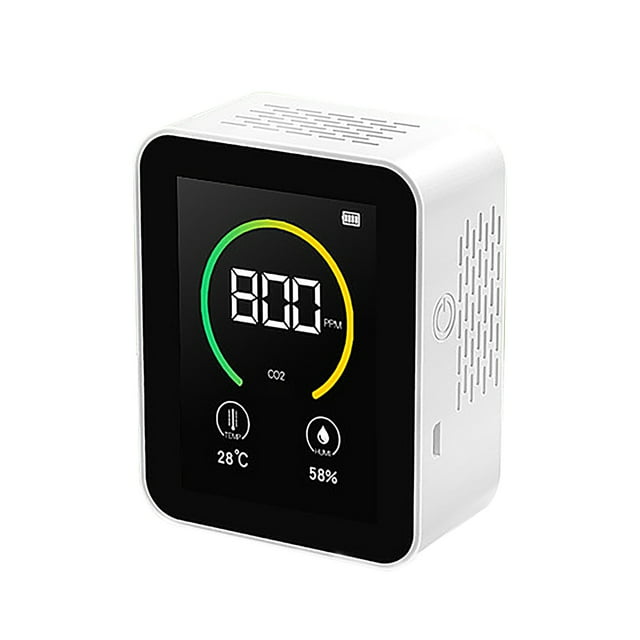 EGNMCR Carbon Dioxide Detector Gas Concentration Content Color Screen Intelligence the Intelligence