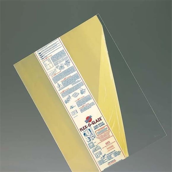 Warp Brothers 125G-4896 0.125 in. Flex-O-Glaze - 48 x 96 in.