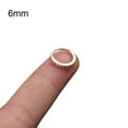 thumbnail image 7 of Ayyufe Pack Of 1 Women Cubic Zirconia Inlaid Hoop Nose Ring Huggie Earring Piercing, 7 of 7