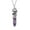 Amethyst, variant on Real Natural Black Obsidian Necklace for Women 24" with Lobster Clasp - Healing Crystal Necklaces for Women with Flower Wrapped Black Obsidian Pendant Jewelry Mothers Day Christmas Gifts