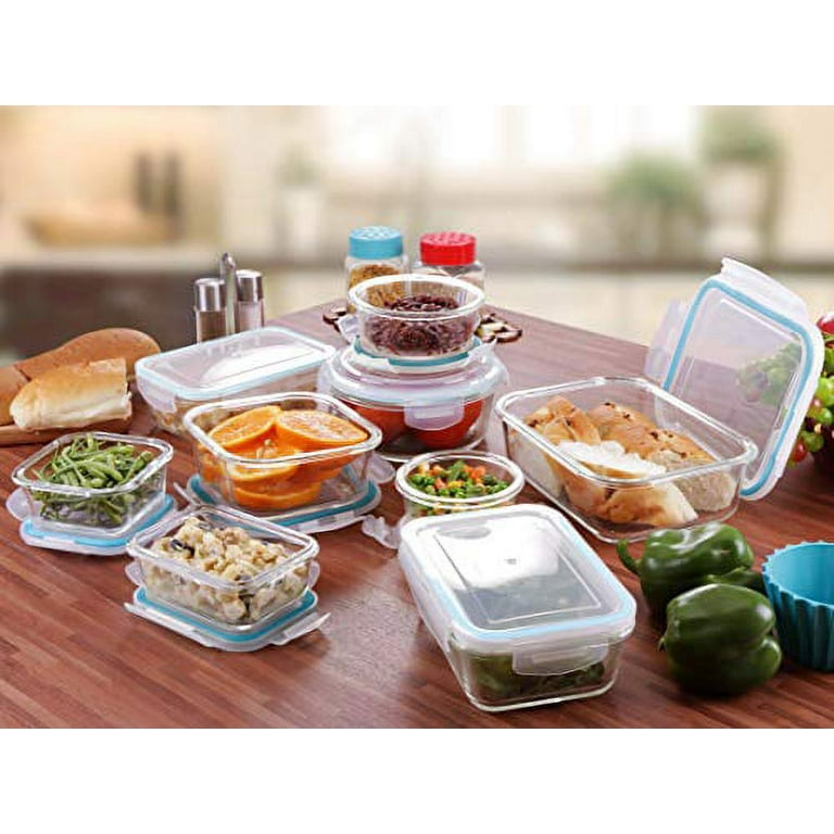 Rubbermaid Brilliance 18-Piece Microwavable Food Storage Container Set