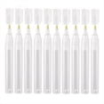 thumbnail image 1 of Paquete de 10 Marcadores de Bolígrafos de Retoque Pintura Rellenables Vacíos 3 Mm, Rotuladores Pintura Redondos con Cabeza Inclinada para Manualidades de Pintura Artística, 1 of 5