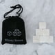 thumbnail image 1 of Set de regalo Whiskey Stones con 6 piedras refrescantes únicas y bolsa de terciopelo reutilizable., 1 of 4