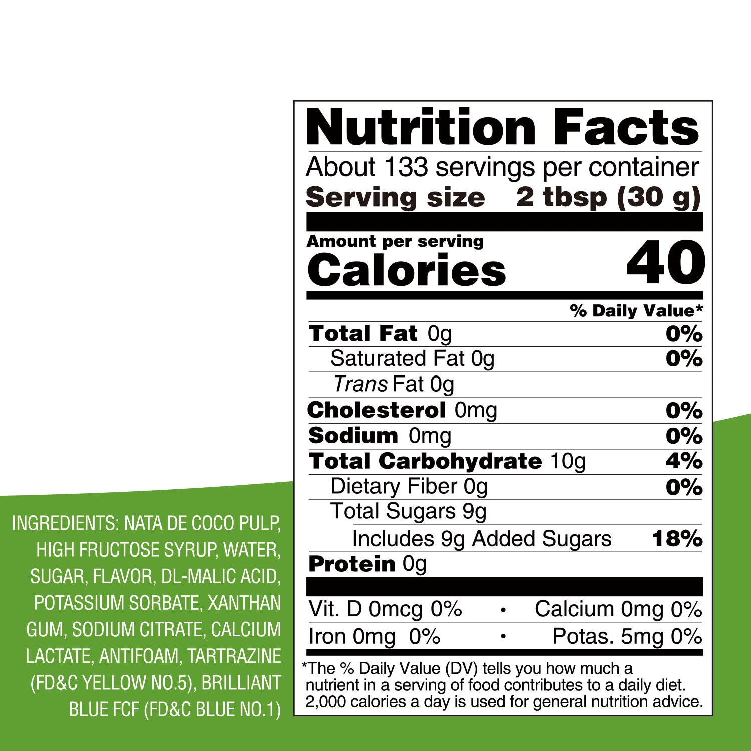 Tea Zone Green Apple Coconut Jelly (8.8 lbs)