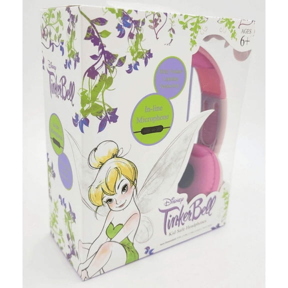 Disney Tinker Bell Kid Safe Headphone