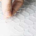 thumbnail image 2 of 800Pcs Sticky Tack Putty, Wall Putty Double Sided Sticky Dots for Wall Hanging Earthquake Putty Museum Putty Clear, 2 of 5