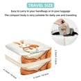 thumbnail image 5 of Easter Travel Portable Square Jewelry Stand, Earring Organizer, Ring Storage, Necklace Holder, Bracelet Stand - Suitable for Girls and Women, Travel Organizer Jewelry Boxes, 5 of 6