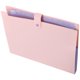 thumbnail image 1 of Bolsas Para Carpetas De Archivos A4, Organizador De Documentos Multicapa, Bolsillos De Información Para Almacenamiento De Papel, Color Rosa, 1 of 7