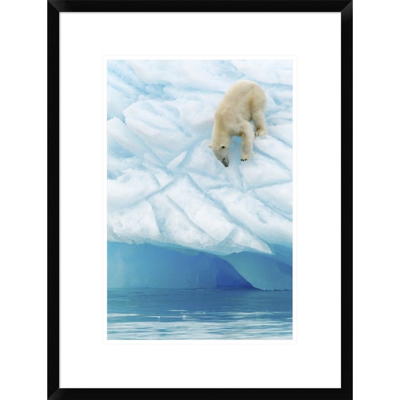 Global Gallery Joan Gil Raga 'Vertigo' Framed Wall Art