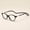 +100, variant on Magnetic Anti-Drop Glasses Foldable Round Frame Reading Glasses with Adjustable Temple Arms & Neck Strap for Men and Women
