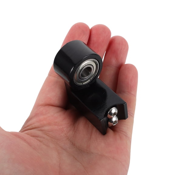 SEWCHICS Double Bass Drum Pedal Drive Shaft Converter Replacement for Kick Pedal with Metal Construction, Black