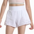 thumbnail image 2 of UAYOTSE Little and Big Girls Thin Shorts Summer Shorts 2T 3T 4T 5T Teens Elastic Short,Sizes 5-6 Years, 2 of 6