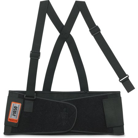 ProFlex, EGO11092, Economy Elastic Back Support, 1 Each, Black